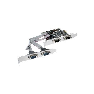 InLine® Schnittstellenkarte, 4x Seriell 9-pol, PCIe (PCI-Express) 76623C