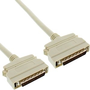 InLine® SCSI II Kabel, 50pol Mini Sub-D Stecker / Stecker, 1m 15520