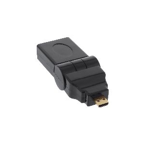 InLine® HDMI Adapter, HDMI A Buchse auf Micro HDMI D Stecker, flexibel, 4K2K 17690L