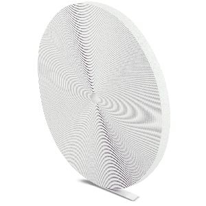 LABEL THE CABLE LTC PRO Roll Strap, doppelseitige Klettbandrolle, 25m, weiß 59935K