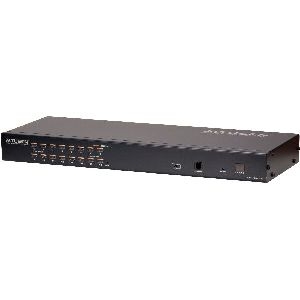 ATEN KH1516A 16-Port Cat.5 KVM-Switch mit Daisy-Chain-Port, 19, 1HE 62639B