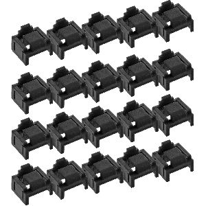 InLine® RJ45 Portblocker, 20 Blocker Nachfüllpack, schwarz 55722N