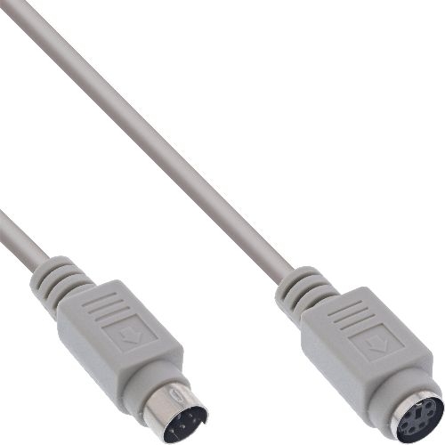 InLine® PS/2 Verlängerung, Stecker / Buchse, 5m 13345