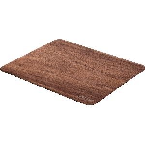 InLine® WoodPad, Echtholz Mauspad, Walnuss, 240x200mm 55477W