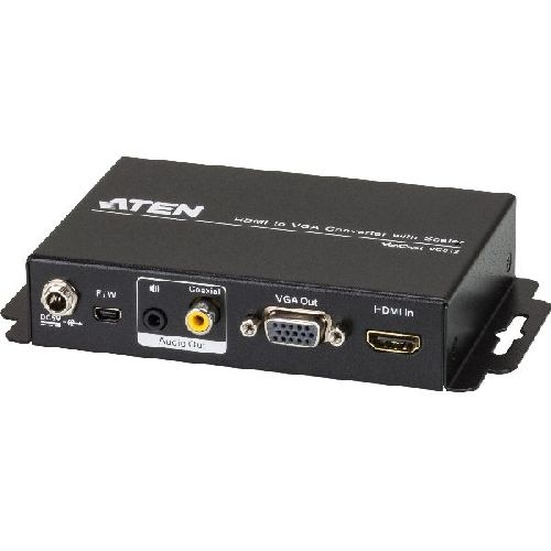 ATEN VC812 Video-Konverter HDMI zu VGA mit Skalierfunktion bis FullHD 1080p 17890F