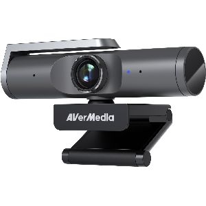 AVerMedia Webcam 4K Ultra HD IA - 4K Ultra HD Webcam mit KI Weitwinkel Autofokus 46376