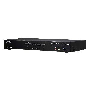 ATEN CS1844 KVMP-Switch 4-fach, 4K HDMI, Dual Display, USB 3.0, Audio 62614D