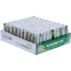 InLine® Alkaline High Energy Batterie, Micro (AAA), 100er Pack 01295