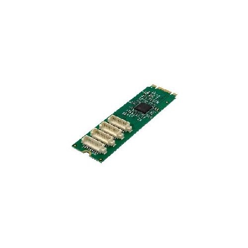 InLine® Schnittstellenkarte M.2 zu 4x seriell 9pol Stecker 76660W