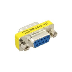 InLine® Mini-Gender-Changer, 9pol Stecker / Buchse 42214