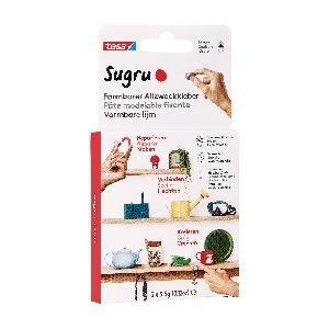 Sugru by tesa formbarer Allzweckkleber, 3er-Pack, schwarz, 41235 11649E