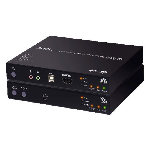ATEN CE980 KVM LWL (MM) Konsolen-Extender, USB True 4K DisplayPort/HDMI (True4K) 61666A