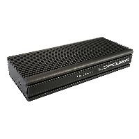 LC-Power LC-M2-C-NVME-2X2 M.2-NVMe-SSD-Gehäuse, USB 3.2 Gen.2x1, schwarz 00077G