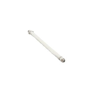 InLine® SAT Kabel Fensterdurchführung für F-Stecker, weiß 69802W