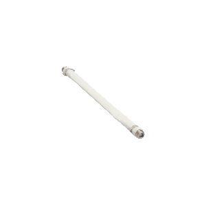 InLine® SAT Kabel Fensterduchführung für F-Stecker, weiß 69802W