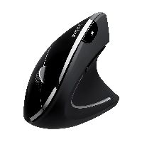 Perixx PERIMICE-813, ergonomische Multi-Device Maus, schnurlos, schwarz 57142W