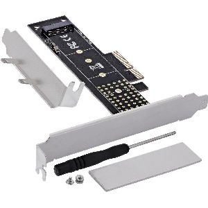 InLine® Schnittstellenkarte, PCIe x4 zu M.2 NVMe Key M (22110), Low-Profile 76619I