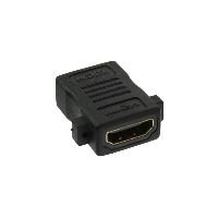 InLine® HDMI Adapter zum Einbau, HDMI A Buchse/Buchse, vergoldete Kontakte, 4K2K 17600M