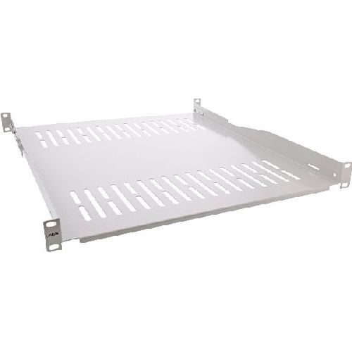 InLine® 19 Fachboden, 550mm, 50kg, 1HE, RAL 7035 grau 19114H