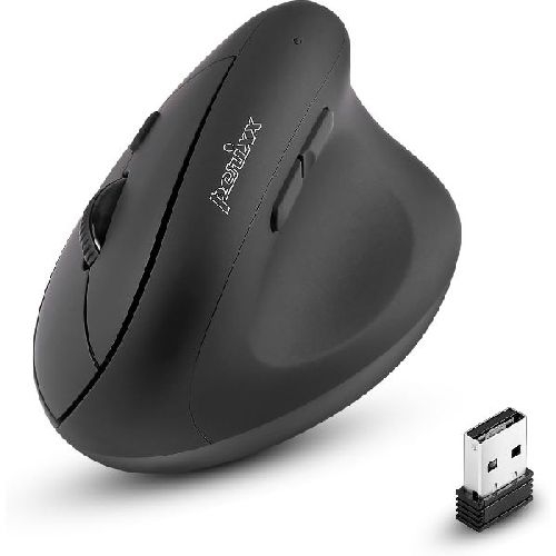 Perixx PERIMICE-608II, Kabellose Maus im Ergo Design 57238I
