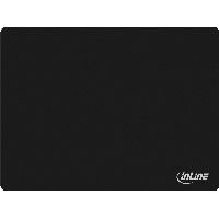 InLine® Maus-Pad, Soft Gaming Pad, 350x260x3mm, schwarz 55474