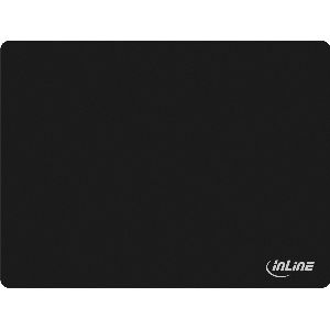 InLine® Maus-Pad, Soft Gaming Pad, 350x260x3mm, schwarz 55474