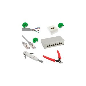 InLine® Cat.5e Netzwerk Installations Kit 20156I