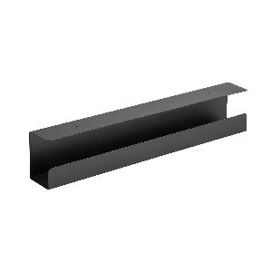 InLine® Kabelführungssystem für Untertisch-Montage, schwarz 23190B
