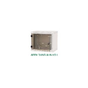 Triton RBA-04-CS3-CAX-C1 10&quot; Wandschrank 4HE, mit Vollblechtür, grau 01901K