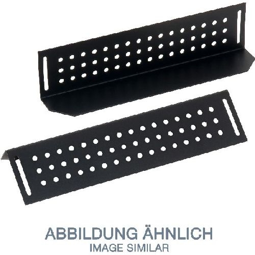 Triton RAB-NL-X01-X1 Schwerlastschienen 380mm, für 600mm Schranktiefe, schwarz 01903F