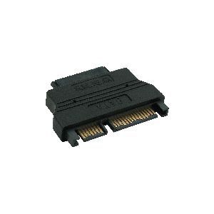 InLine® Adapter SATA, 22pol. Buchse (7+15) auf Slimline 13pol. Stecker (7+6) 29611