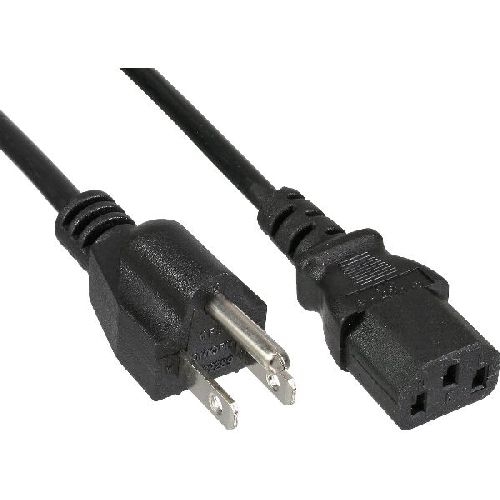 InLine® Netzkabel, Netzstecker USA auf Kaltgerätestecker C13, 1m 16651U