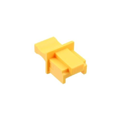 InLine® Staubschutzkappen für RJ45 Buchsen, gelb, 100 Stück 59942J