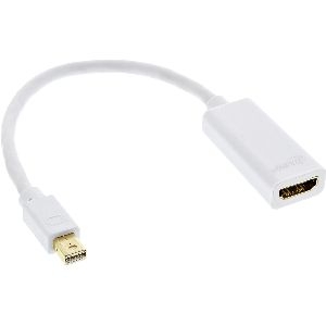 InLine® Mini DisplayPort HDMI Adapterkabel mit Audio 17193K