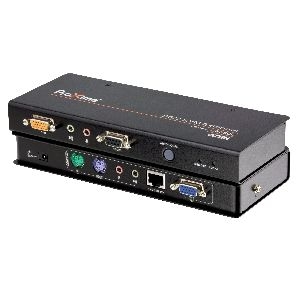 ATEN CE350 Konsolen-Extender, 1PC auf 2 Arbeitsplätze, PS/2, VGA, RS232, Audio 60660F