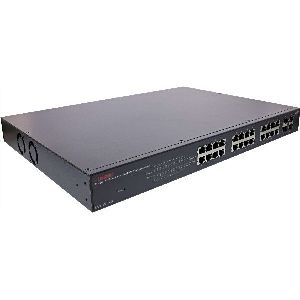 Longshine LCS-GSP9428 Gigabit PoE+ Switch, 24-Port Managed, 19,+ 4 SFP-Ports 32334N