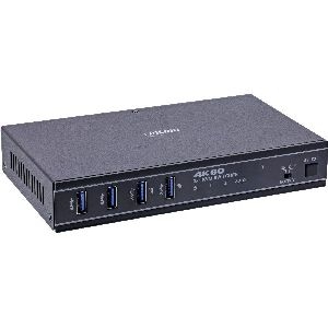 InLine® KVM Switch, 2-fach, HDMI &amp; USB-C, 4K60Hz, Umschalter 57885E