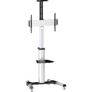 InLine® TV-Wagen, höhenverstellbar, für LED-TV 37"-70" (94-178cm), max. 50kg 23170A