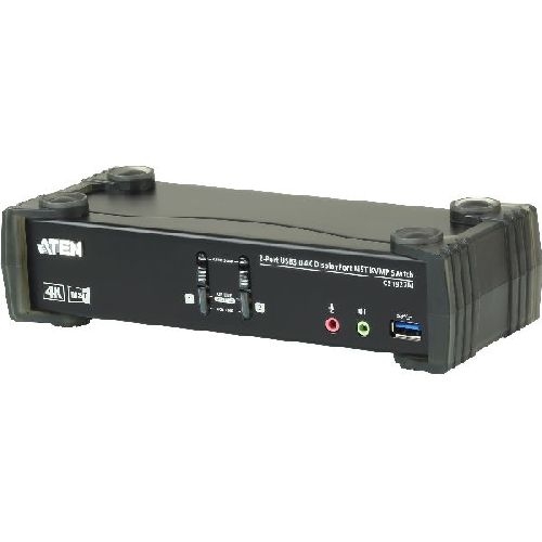 ATEN CS1922M KVMP-Switch 2-fach, DisplayPort mit MST, USB 3.0, 4K 63602F