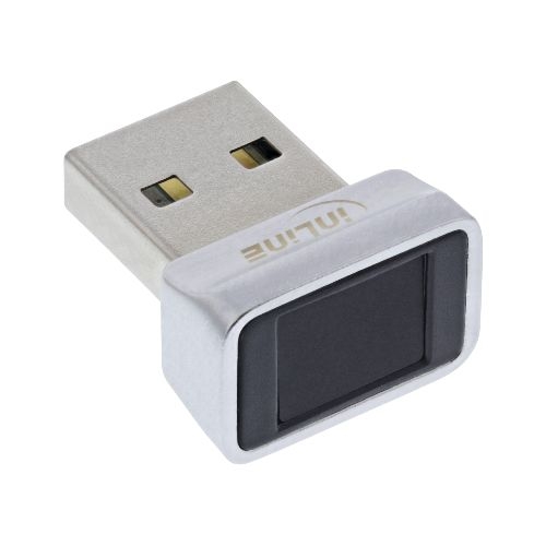 InLine® USB Fingerabdruck Scanner, Windows Hello, USB-A 41360C