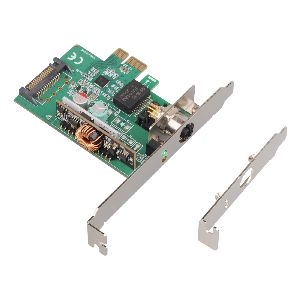 InLine® Gigabit Netzwerkkarte, M12 x-kodiert, PCIe x1, 2.1, PoE+ 51124I