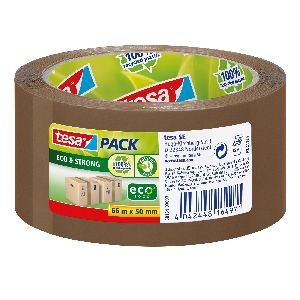 tesapack® Eco & Strong, 66m x 50mm, braun 11640P