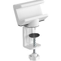 InLine® Tischklemme für Steckdosenleiste, drehbar, Schraubklemme, weiß 23193W