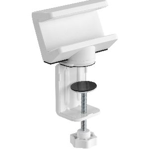 InLine® Tischklemme für Steckdosenleiste, drehbar, Schraubklemme, weiß 23193W