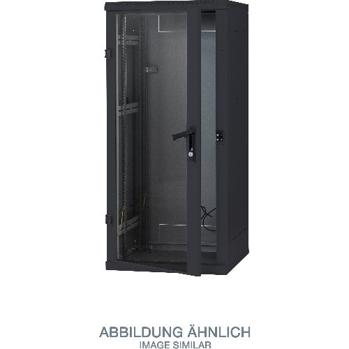 Triton RTA-37-A88-BAX-A1 19" Netzwerkschrank 37HE, 800x800mm, Glastür, schwarz 01837O