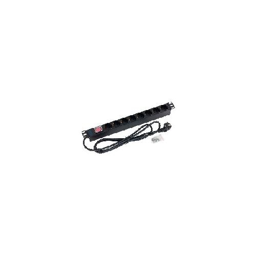 Triton RAB-PD-X04-A1 19 Steckdosenleiste 1HE 8x Schutzkontakt mit Schalter 01960P