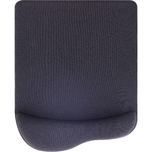 InLine® Maus-Pad, mit Gel Handballenauflage, 235x185x25mm, schwarz 55453S