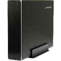 LC-Power LC-35U3-Becrux, externes 3,5"-SATA-Gehäuse, USB 3.0, Alu, schwarz 00043X