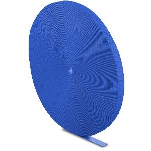 LABEL THE CABLE LTC PRO Roll Strap, doppelseitige Klettbandrolle, 25m, blau 59935D