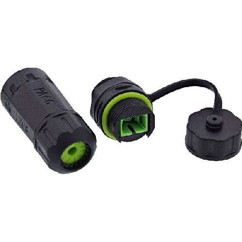 InLine® LWL-Kabelkupplung SC, kurz, IP68, 2x SC Buchse, M20 69927E